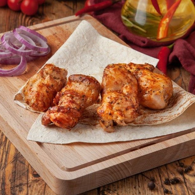 Шашлык из куриной грудки